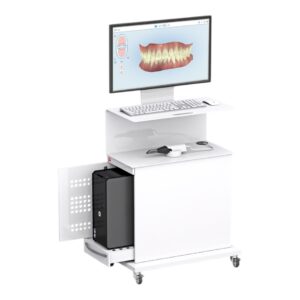 Al Yarmuk Intraoral Scanner Trolley With PC Case Housing